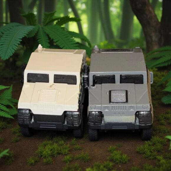 Hot Wheels Humvee Gray HW First Response Series Jungle Vehicles SUV 1:64 Scale - Picture 7 of 7